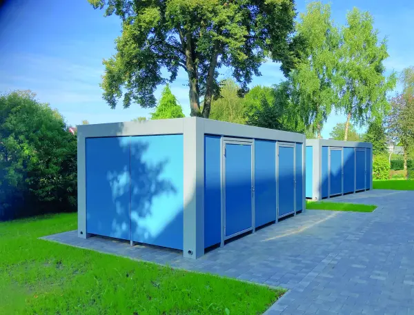 Kubus 317 Steel Blue Modell